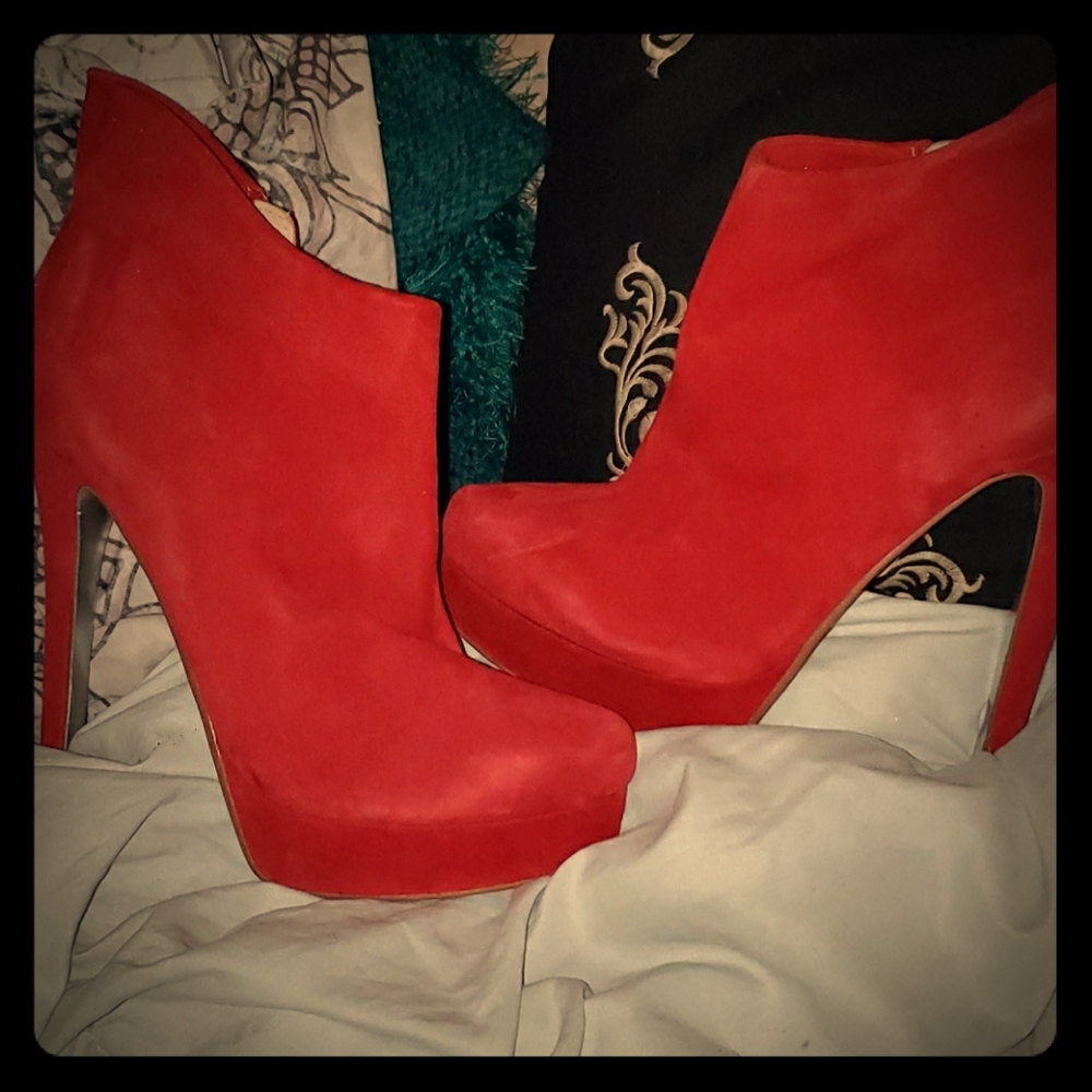 Red booties